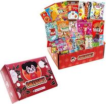 "Japan Market", "JapanBox" specialusis leidimas: Japonijos saldainių dėžutė, "Premium Mystery Box" dėžutė su japoniškais užkandžiais, saldumynais, ramenais, šokoladu, saldainiais ir gėrimais, užkandžių dėžutė, saldainių dėžutė, Daisuki