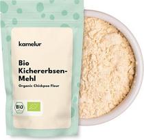 "Kamelur" ekologiški avinžirnių miltai 1 kg - smulkiai sumalti iš ekologiškų augalų, be priedų, universalūs falafeliams, pufams ir pikantiškiems patiekalams gaminti