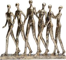 "Kare Design" dekoratyvinė figūrėlė "Hand in Hand", aksesuaras, rankų darbo, dirbinio aukštis 27 cm