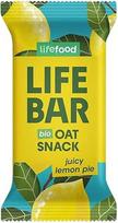 "Lifefood Lifebar" avižų užkandis "Lemon", 40 g (6)