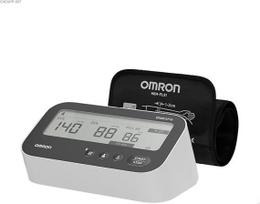 "OMRON M4 Connect AFib" - viršutinės rankos kraujospūdžio matuoklis su "Bluetooth", AFib aptikimas, "Intelli Wrap" manžetė 22-42 cm, 3 matavimai iš eilės, 2 naudotojai, "Intellisense" technologija