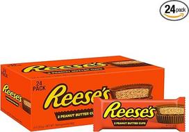 "Reese's Peanut Butter Cup 2", 24 x 39,5 g - ideali degustacinė prekė "Reese's", legendinės ikonos iš JAV, pradedantiesiems