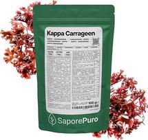 "SaporePuro Kappa Carrageen" milteliai 100 g - be glitimo - maisto želė ir stabilizatorius pikantiškiems patiekalams, mėsai, drebučiams ir desertams