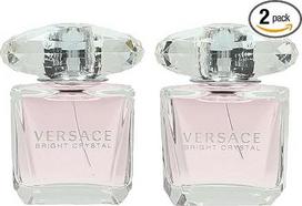 "Versace Bright Crystal" rinkinys moterims, kurio sudėtyje yra 30 ml tualetinio vandens - 2 vnt.