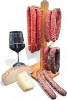 Aukščiausios kokybės neapdorotų dešrų rinkinys, pipirų karčioji Debrecziner Bratwurst, rankų darbo šeimos mėsininkas, min. 905 g, Vyrai Tėvas dešra Dovanų dešra Dešros paketas Mėsa Kumpio mėsa Mėsa Me