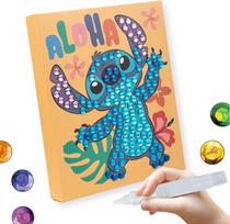 CRYSTAL ART Stitch Junior 8x10 didelių "Disney" brangakmenių rinkinys 12 mm