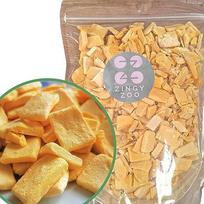 Liofilizuoti džiovinti mangai, XL 300 g, be pridėtinio cukraus, liofilizuoti vaisiai Mangoe, džiovinti, sausi vaisiai, be priedų, sausi mangai ZingyZoo