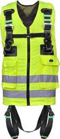Mėlynakraujų saugos krintančiųjų sulaikymo diržų striukė High Vis pastoliai Cherry Picker pastoliai