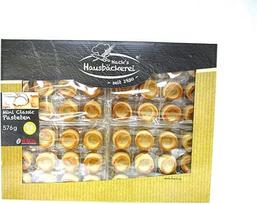 Mini klasikiniai pyragaičiai Sluoksniuotos tešlos pyragaičiai su įdaru 96 vnt. 576 g