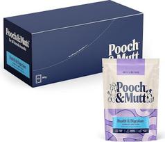 Pooch & Mutt - Vitality & Digestion drėgnas maistas šunims (be grūdų), kalakutiena ir silkė, 12 x 150g