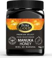 Pure Gold Manuka-Honig 100+ 1 kg, Honig aus Neuseeland, MBO-zertifikuota ir pagal MPI standartus