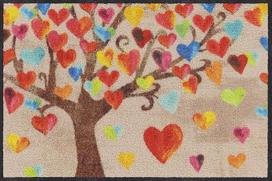Salonloewe Tree of Love 050 x 075 cm plaunamas durų kilimėlis Durų kilimėlis Medžio dizainas