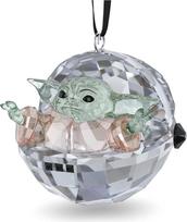 Swarovski, "Star Wars The Mandalorian Grogu" papuošalas, įvairiaspalvis, vieno dydžio