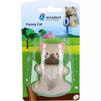 Miradent funny animals dantų šepetėlio laikiklis KATĖ