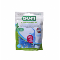 Dantų siūlai su laikikliu, GUM® Easy Flossers N30