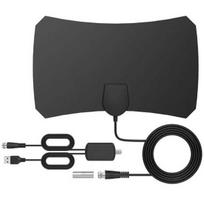 TV antenos ir priedai, vidaus HDTV antena – itin plokščias stiprintuvas palaiko 4K HD kanalus