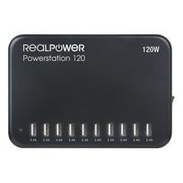 RealPower Power Station 120 - Indoor - AC - Schwarz