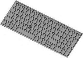 HP Pointstick - Ersatztastatur Notebook - mit Touchpad - hinterleuchtet - Französisch - für ZBook 15 G5, 15 G6, 17 G5, 17 G6