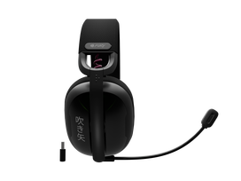 Žaidimų ausinės Fury Fukiya F6 belaidės Bluetooth USB-C su mikrofonu juodos NFU-2336