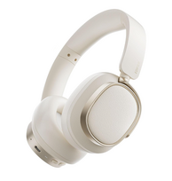 Ausinės Edifier ES850NB bevielės laidinės Bluetooth USB-C mikrofonas pilno dydžio ivory