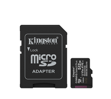 Atminties kortelė Kingston microSDXC SDCS3/512GB 512GB UHS-I A1 V30 U3 Class10