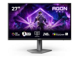 Monitorius AOC AGON PRO AG276UZD 27" 4K UHD 3840x2160 160Hz 1000cd/m² 2xHDMI DisplayPort USB-C 65W garsiakalbiai