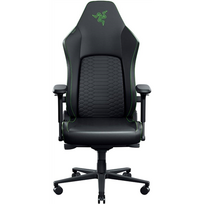 Žaidimų kėdė Razer Iskur V2 NewGen ergonomiška kvėpuojanti juoda žalia RZ38-04900700-R3G1