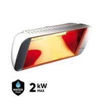 Halogeninis infraraudonųjų spindulių šildytuvas HELIOSA HI DESIGN 66,2000 W, 66FMOB, juodas