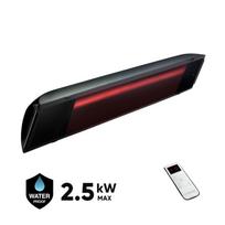 Halogeninis infraraudonųjų spindulių lauko šildytuvas Heliosa Black Evo