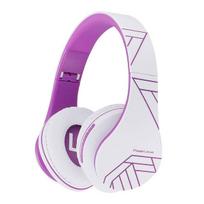Belaidės ausinės PowerLocus P2 (baltos–violetinės)