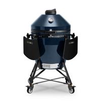 Keraminė kepsninė Kamado Bono Grande Evo, 64 cm, 25", mėlyna