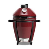 Keraminė kepsninė Kamado Bono Minimo Evo, 41 cm, 16", raudona