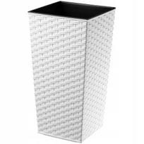 Gėlių vazono įdėklas 39x75 cm aukščio baltas