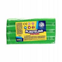 Žalia plastelina Astra 500g - kūrybingiems žaidimams