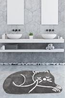 Asir vonios kilimėlis Sleeping Cat, 70x120 cm, 55x55