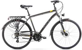 Dviratis Romet Wagant 2 28" 2022 grafitas-auksinis-19" / M (Dydis: 19" / M)