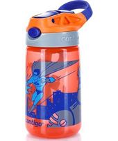 Vaikiška gertuvė Contigo Gizmo Flip, 420ml, nektarinai-superherojus