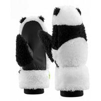 Qunature Panda Ski Gloves for Kids Size S Black/ White