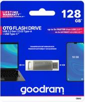 GOODRAM ODA3 USB 3.2 128GB Silver