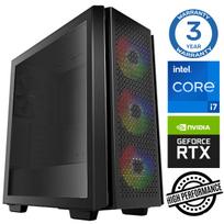 INTOP intel Core i7-12700F, 32GB RAM, 250GB M.2 NVMe SSD, 4TB HDD, NVIDIA GeForce RTX 3050 6GB, no operating system