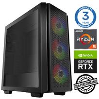 INTOP Ryzen 5 5600X, 16GB RAM, 480GB M.2 NVMe SSD, 4TB HDD, 16GB RTX 5060 Ti, no OS