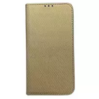 no-name Smart Magnet book-style phone case for iPhone 15 Pro Max, gold