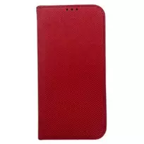 no-name Smart Magnet book-style phone case for iPhone 15 Pro, red