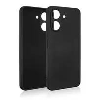 Beline Silicone Case for Xiaomi Redmi 13c, Black/Black, Poco C65