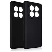 Beline Silicone Case for Xiaomi Redmi Note 14 Pro 5G, Black