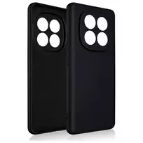 Beline Silicone Case for Xiaomi Redmi Note 14 Pro Plus 5G, Black
