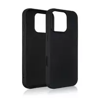 Beline Black silicone phone case for iPhone 16 Pro