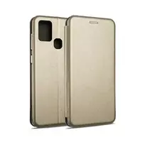 Beline book-style phone case for Samsung Galaxy A21s (A217), gold