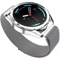 Mercury Silver mesh strap for Apple Watch 42/44/45 mm