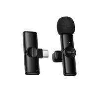 Borofone BFK16 Winner Type C black wireless lavalier microphone